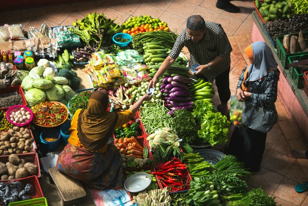 Local Vegetable vender