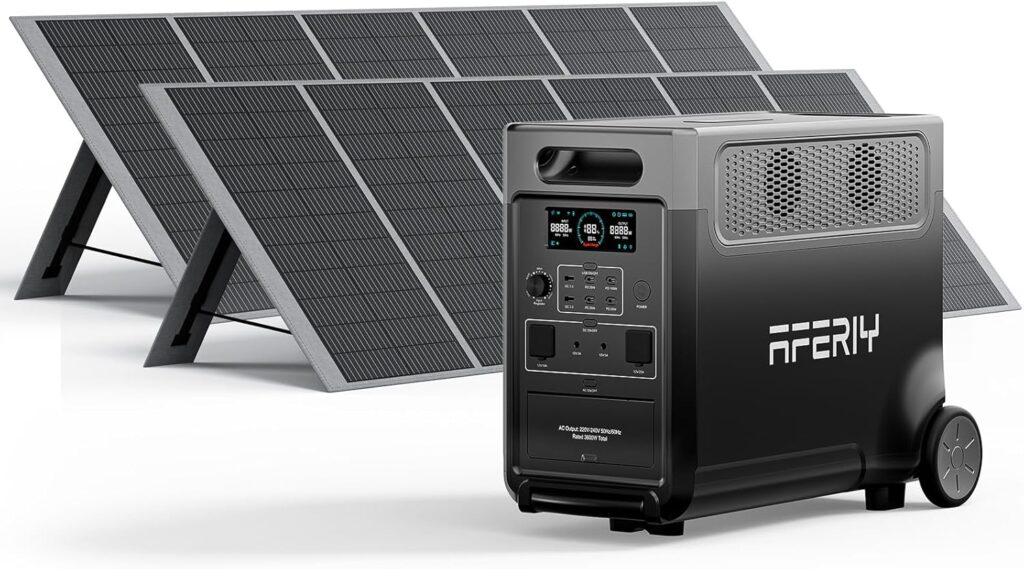 10 Best portable solar panels for camping in 2025 | Ultimate guide 5 AFERIY Portable Power Station 3600W with 2x 400W Portable Solar Panel
