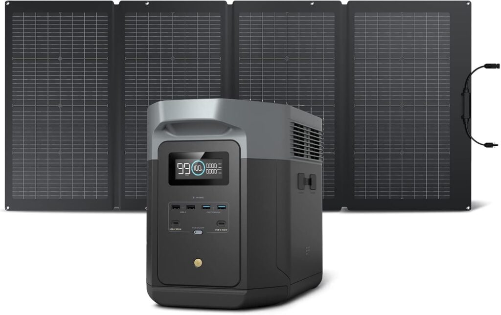10 Best portable solar panels for camping in 2025 | Ultimate guide 6 ECOFLOW DELTA 2 Max Solar Generator