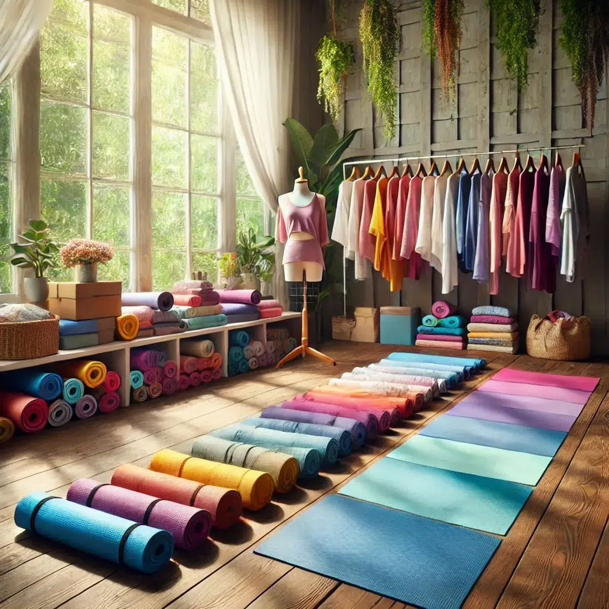 Sustainable Yoga Clothing and Yoga Mats